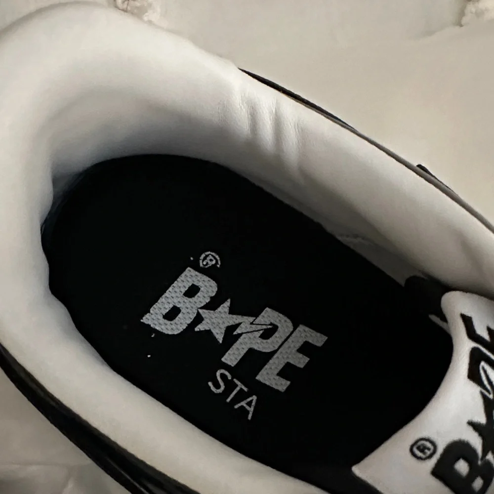 Bape Black and White Men's Shoes - Picture 4 of 11